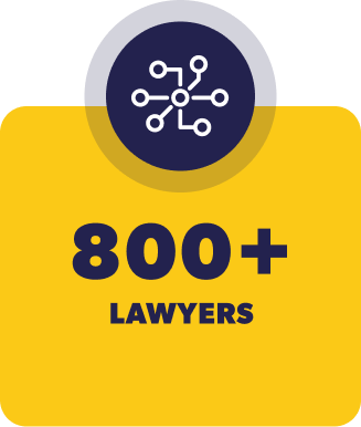 800+ lawyers